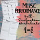 Music Performance Self-Evaluation: Grades 4-8 Digital Resources